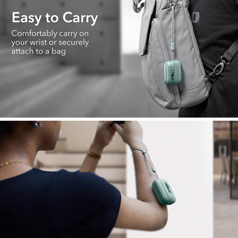 Casti ESR Pulse Magnetic HaloLock, Apple AirPods 4, Albastru