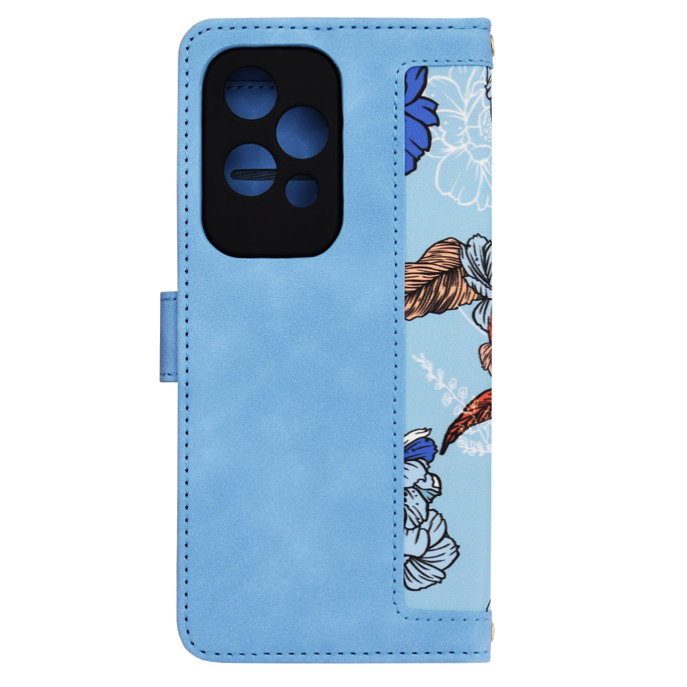 Husa de protectie Techsuit FlipCraft compatibil cu Honor 200 Lite, Vibrant Blue