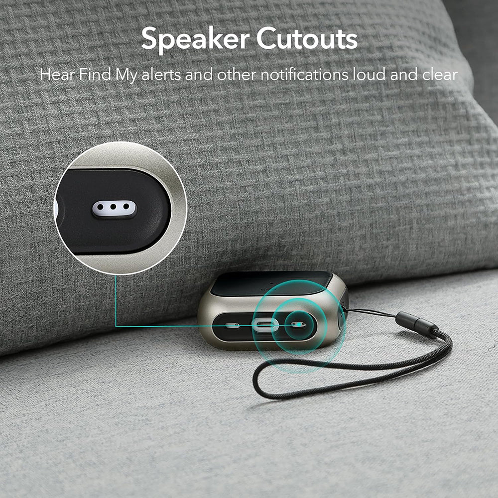 Casti ESR Orbit Hybrid HaloLock, Apple AirPods 4, Negru