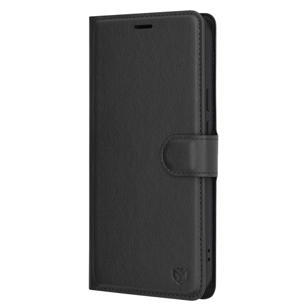 Husa de protectie Techsuit Leather Folio compatibil cu Google Pixel 9 Pro XL, Negru