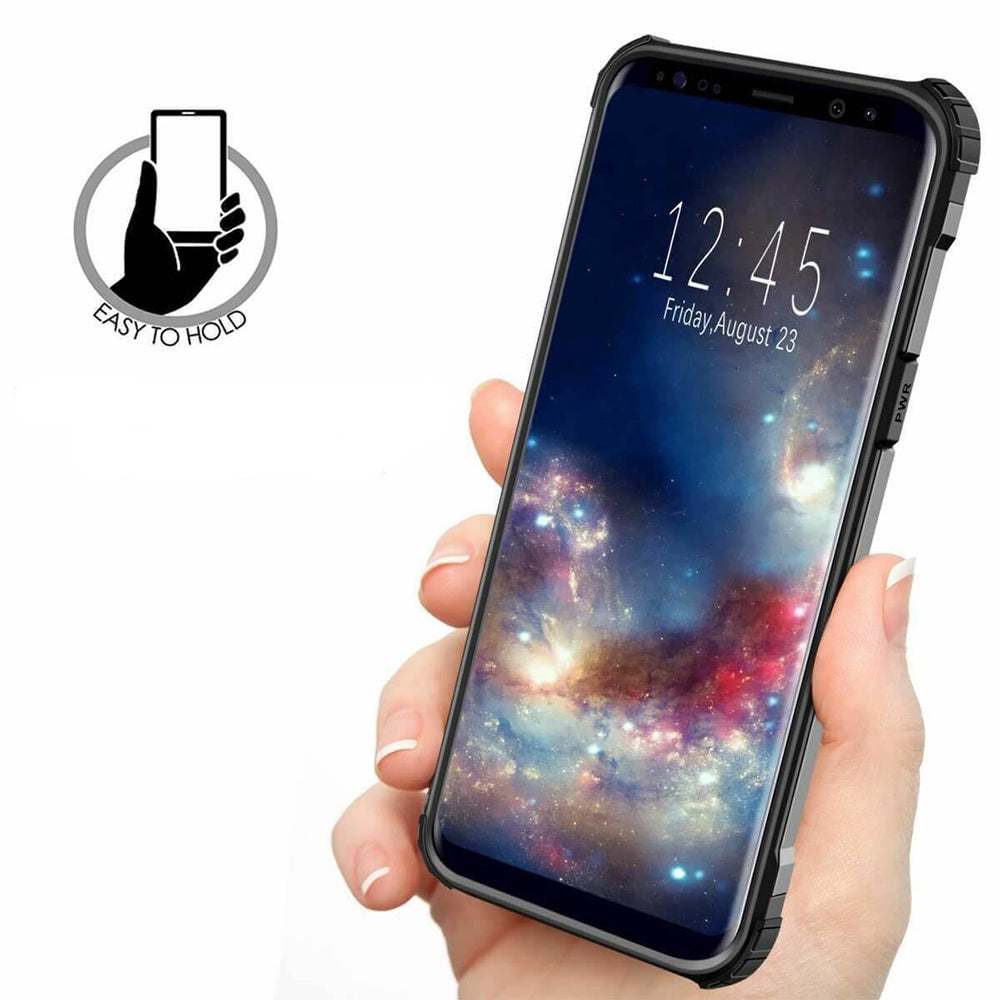 Husa de protectie Techsuit Hybrid Armor compatibil cu Samsung Galaxy S6 G920, Negru