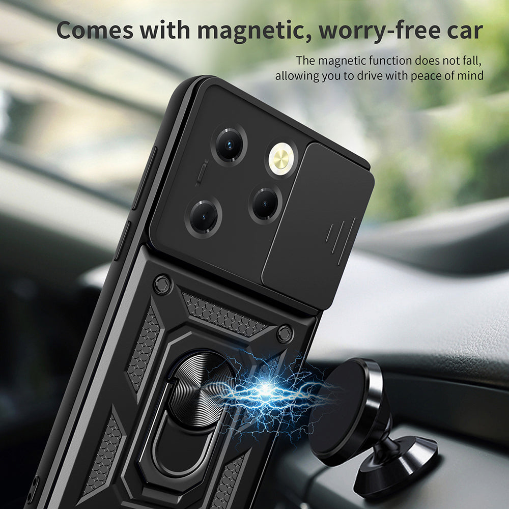 Husa de protectie Techsuit CamShield Series compatibil cu Infinix Hot 40 / 40 Pro / Tecno Spark 20 Pro, Verde