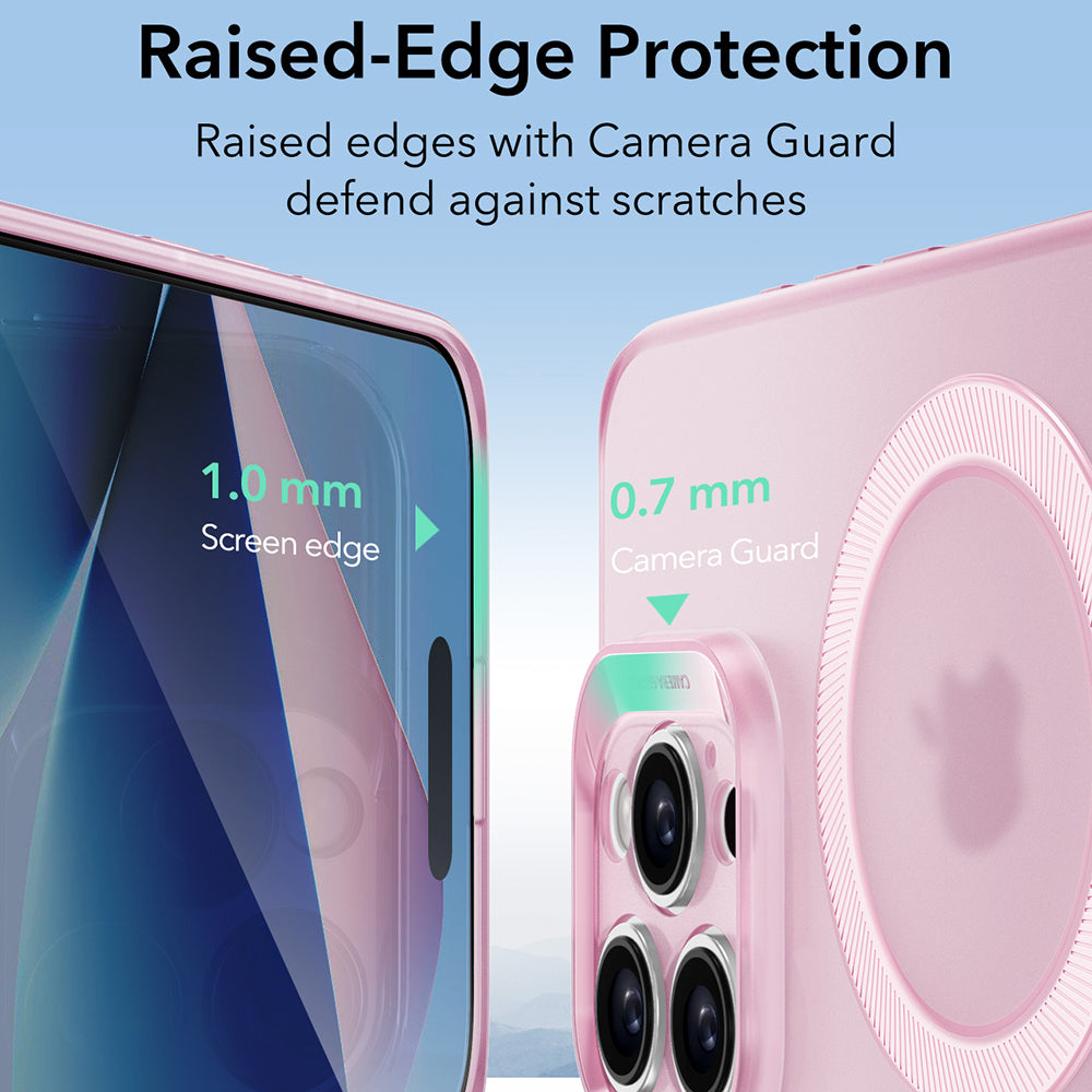 Husa de protectie ESR Zero HaloLock compatibil cu iPhone 16 Pro Max, Frosted Pink
