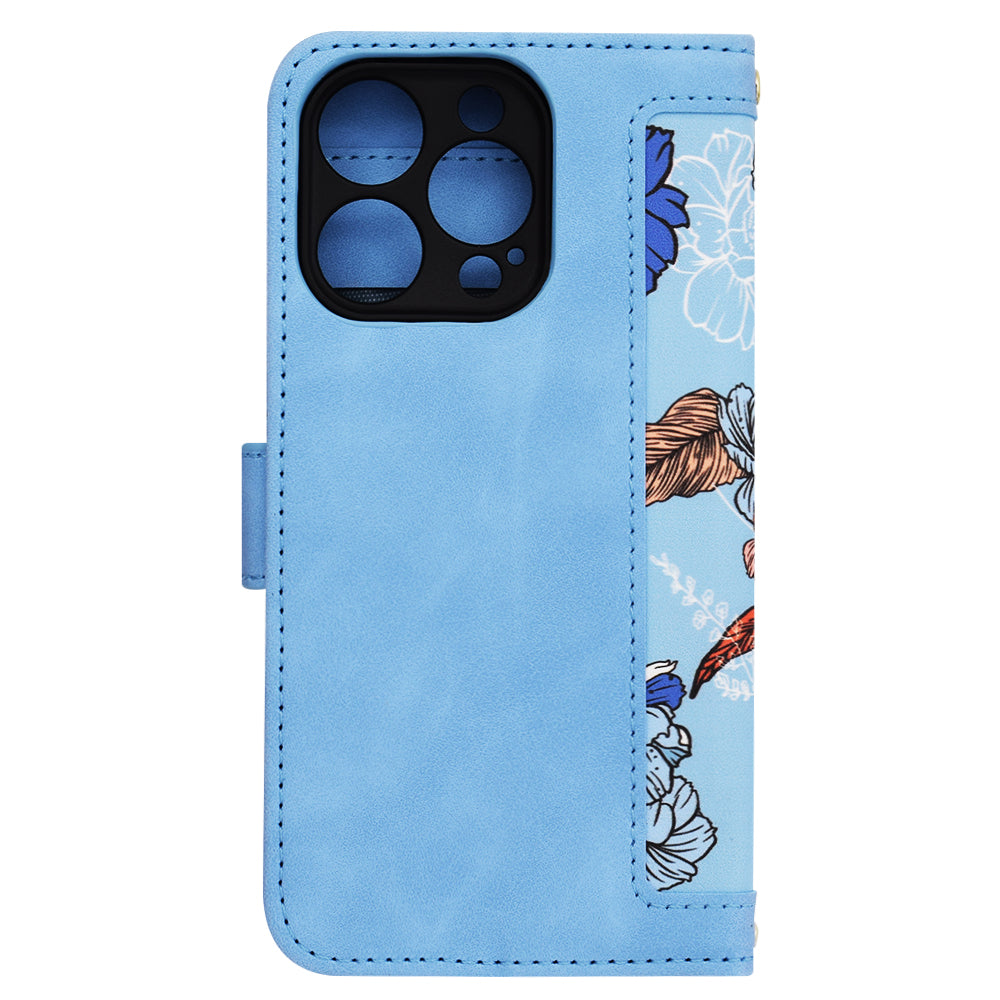 Husa de protectie Techsuit FlipCraft compatibil cu iPhone 14 Pro, Vibrant Blue