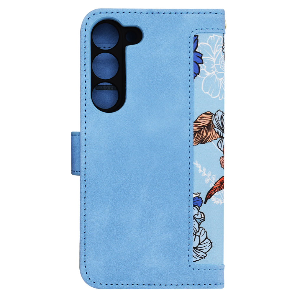 Husa de protectie Techsuit FlipCraft compatibil cu Samsung Galaxy S23, Vibrant Blue