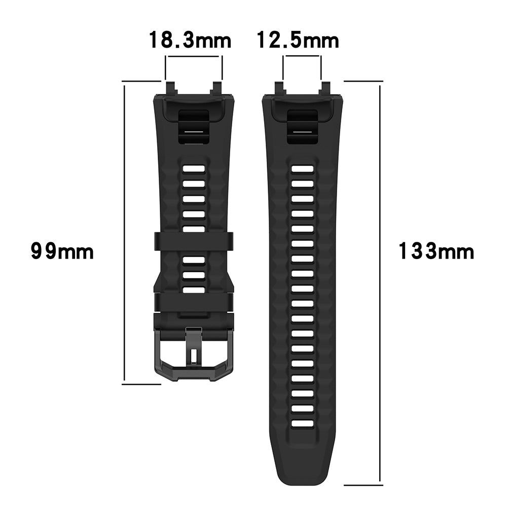 TechSuit Curea smartwatch Techsuit Watchband (W067) compatibil cu Amazfit T-Rex 2 / 2 Ocean Blue, Verde Inchis – imagine