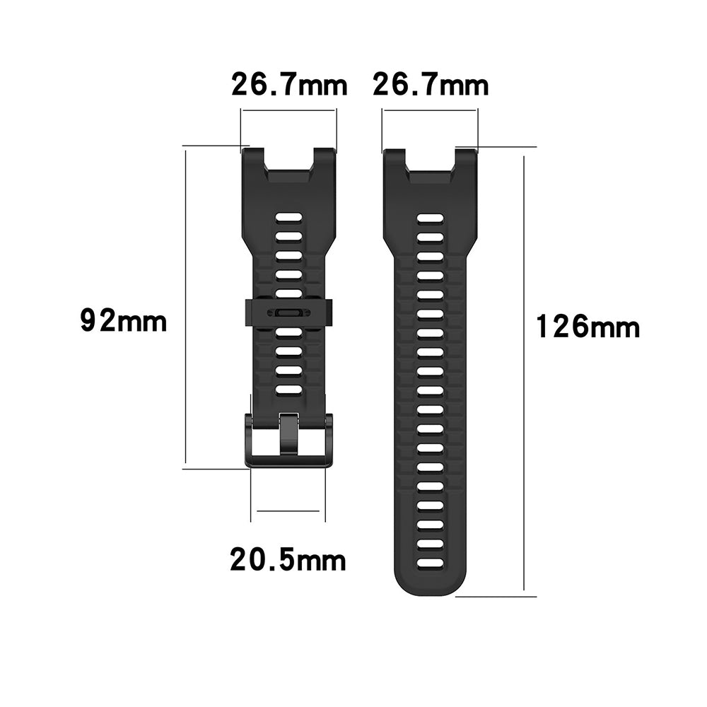 Curea smartwatch Techsuit Watchband (W067) compatibil cu Amazfit T-Rex / T-Rex Pro, Bleumarin
