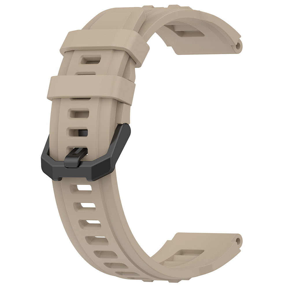 Curea smartwatch Techsuit compatibil cu Amazfit T-Rex Ultra, Bej
