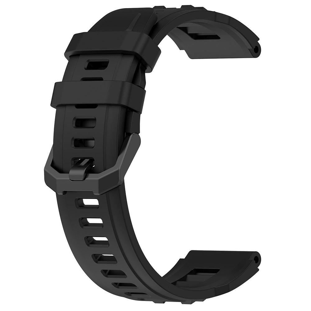 Curea smartwatch Techsuit compatibil cu Amazfit T-Rex Ultra, Negru