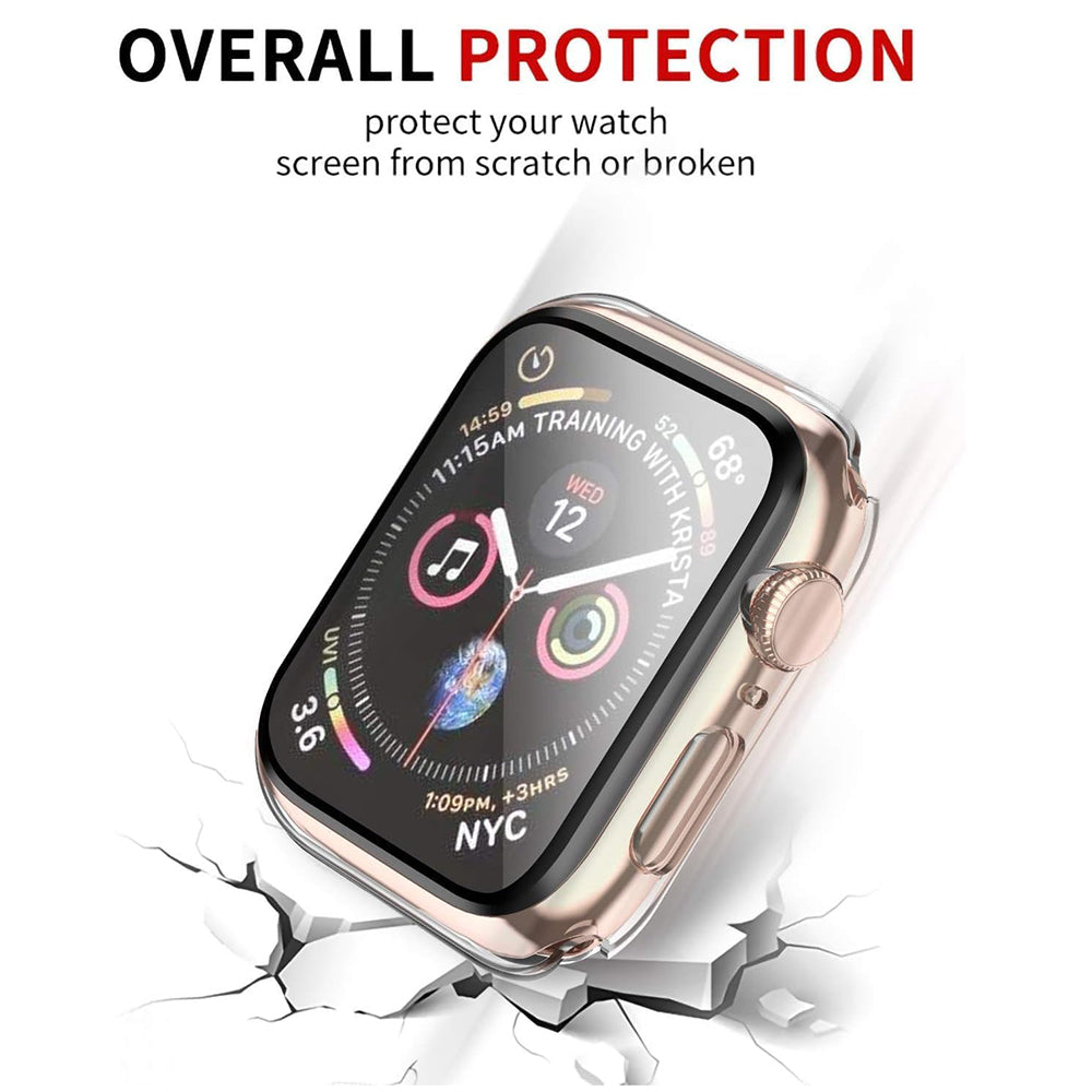 Folie de protectie smartwatch Techsuit Defense360 Pro + Screen Protector compatibil cu Apple Watch 1 / 2 / 3 (42mm), Transparent