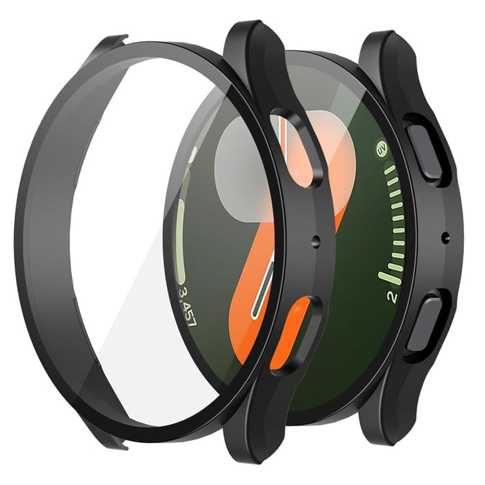 Folie de protectie smartwatch Techsuit Defense360 Pro + Screen Protector compatibil cu Samsung Galaxy Watch7 (40mm), Negru