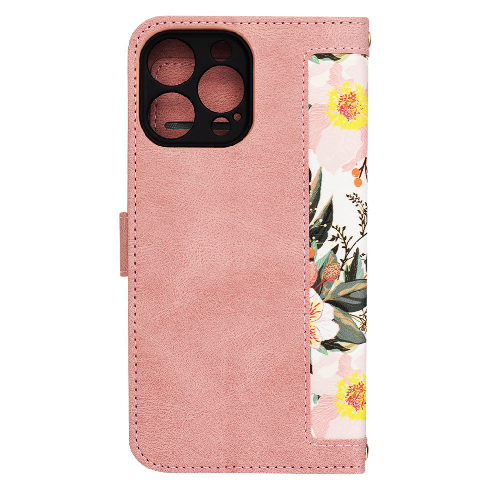 Husa de protectie Techsuit FlipCraft compatibil cu iPhone 14 Pro Max, Sweetheart Pink