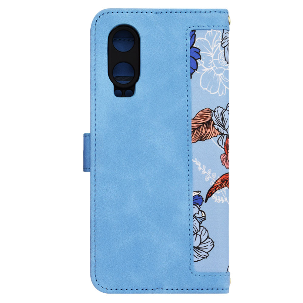 Husa de protectie Techsuit FlipCraft compatibil cu OnePlus Nord CE4 Lite, Vibrant Blue