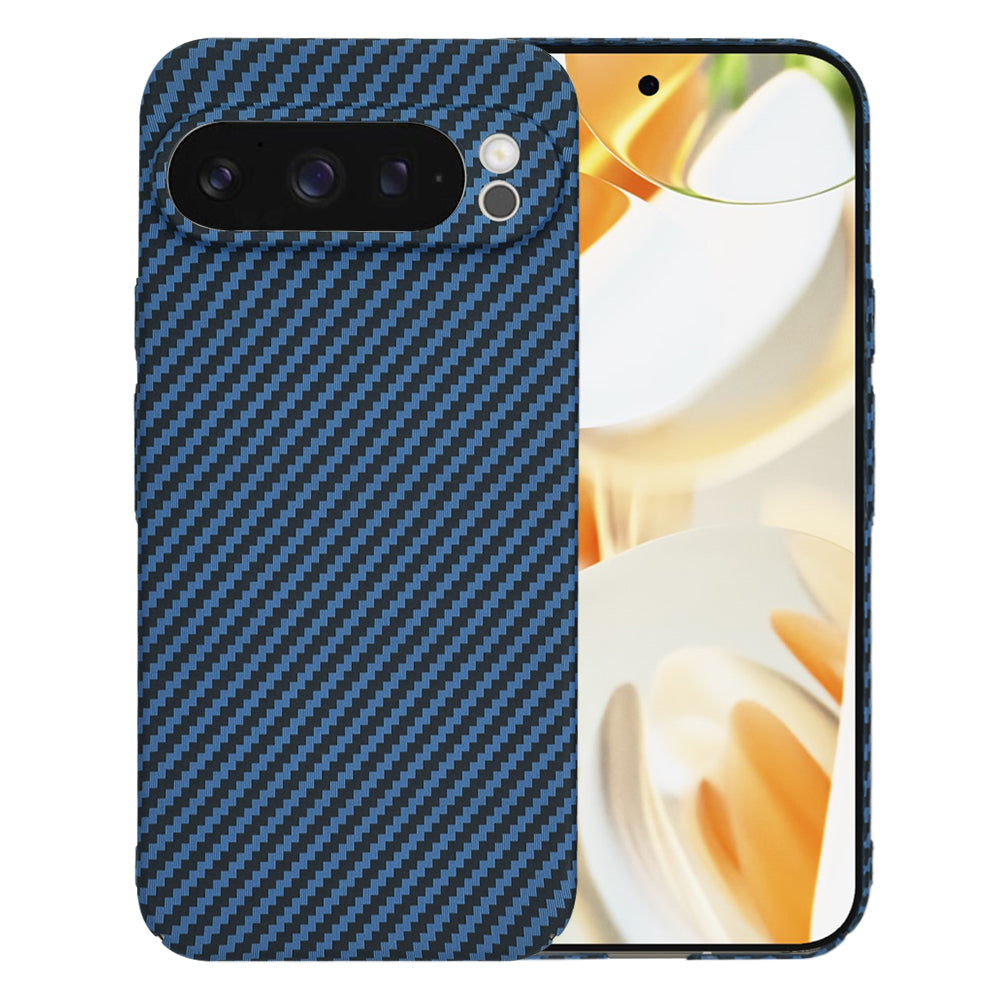 Husa de protectie Techsuit Carbonite FiberShell compatibil cu Google Pixel 9 Pro, Cyan