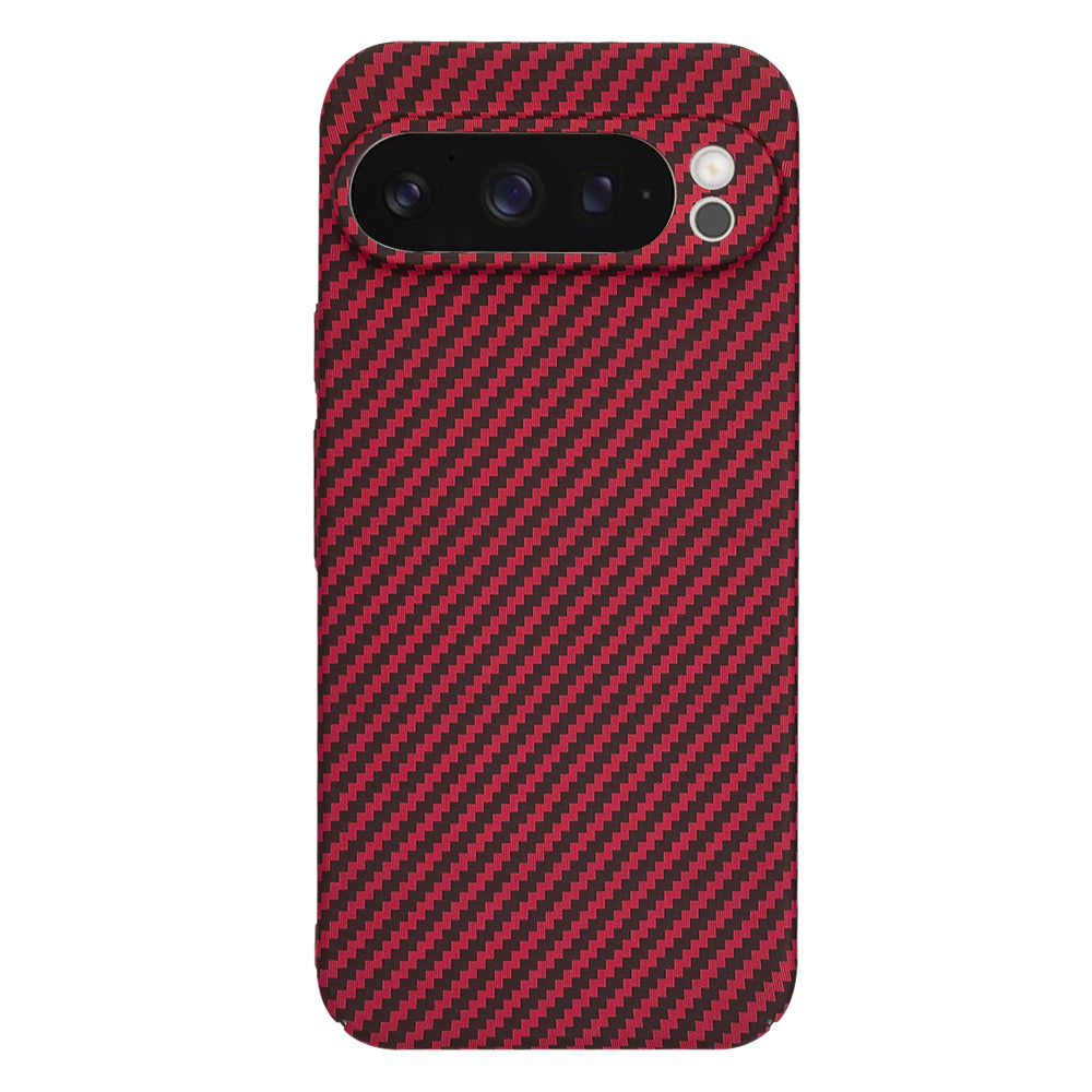 Husa de protectie Techsuit Carbonite FiberShell compatibil cu Google Pixel 9 Pro, Rosu
