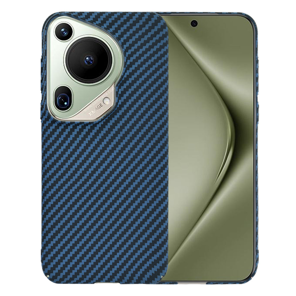 Husa de protectie Techsuit Carbonite FiberShell compatibil cu Huawei Pura 70 Ultra, Cyan