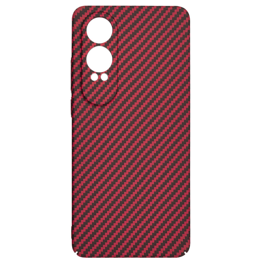 Husa de protectie Techsuit Carbonite FiberShell compatibil cu OnePlus Nord CE4 Lite, Rosu
