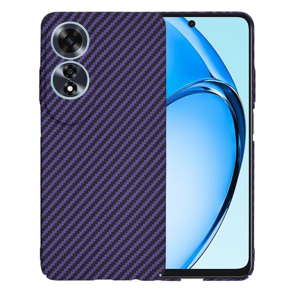 Husa de protectie Techsuit Carbonite FiberShell compatibil cu Oppo A60 4G, Mov