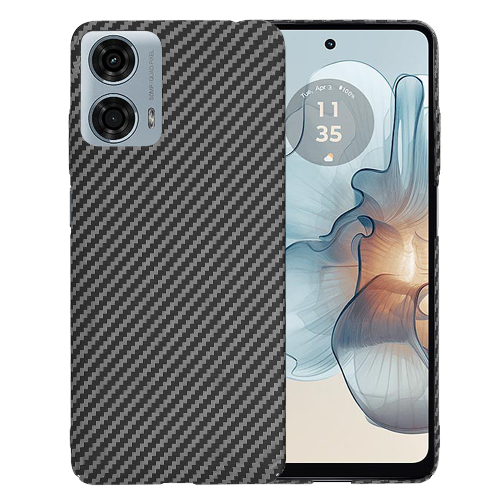 Husa de protectie Techsuit Carbonite FiberShell compatibil cu Motorola Moto G24 Power, Negru