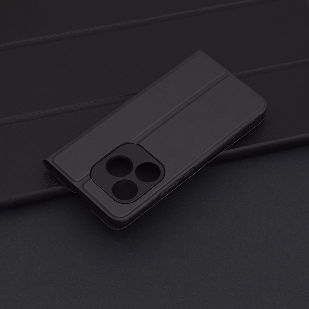 Husa de protectie Techsuit Magskin Book compatibil cu Realme GT 6 / GT 6T, Negru
