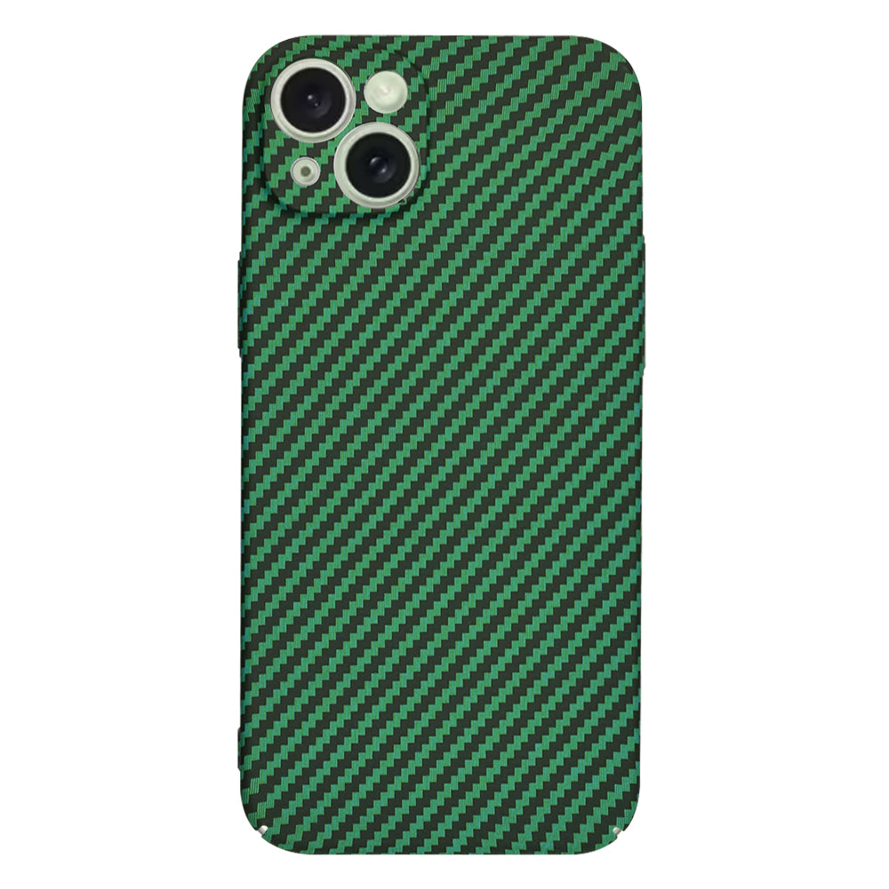 Husa de protectie Techsuit Carbonite FiberShell compatibil cu iPhone 15 Plus, Verde