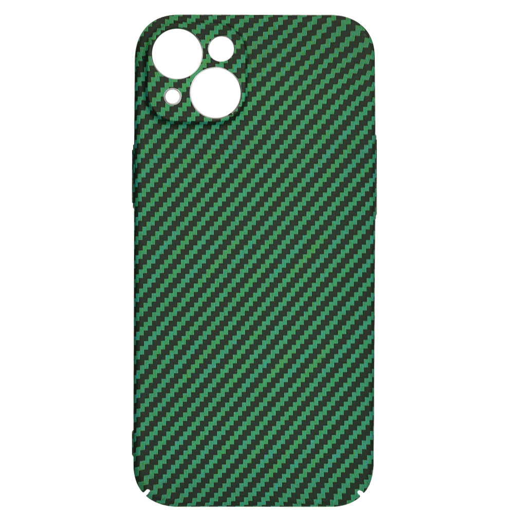 Husa de protectie Techsuit Carbonite FiberShell compatibil cu iPhone 15 Plus, Verde