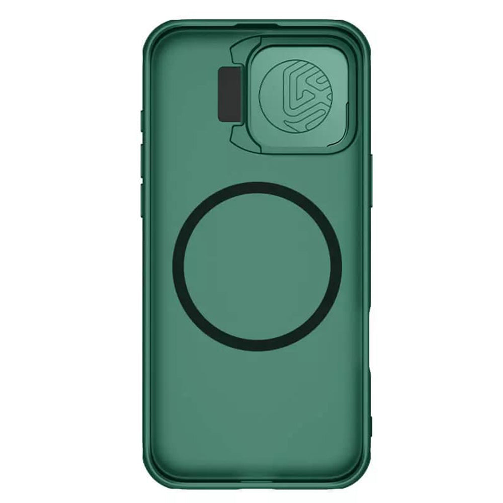 Husa de protectie Nillkin CamShield Prop Magnetic compatibil cu iPhone 16 Pro Max, Verde
