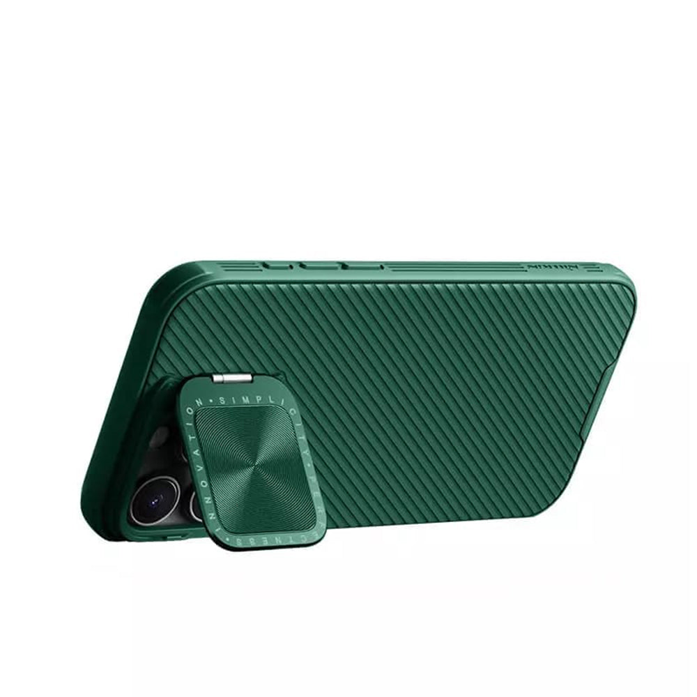 Husa de protectie Nillkin CamShield Prop compatibil cu iPhone 16 Pro Max, Verde