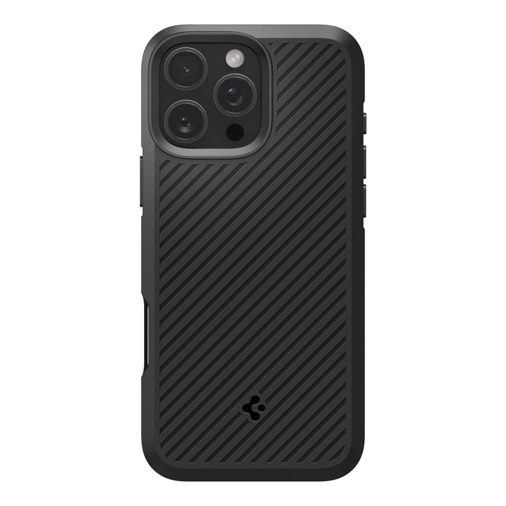 Husa de protectie Spigen Core Armor (ACS08023) compatibil cu iPhone 16 Pro Max, Negru Mat