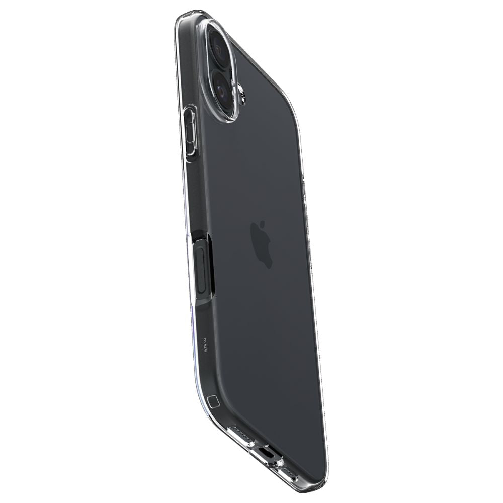 Husa de protectie Spigen Liquid Crystal (ACS08190) compatibil cu iPhone 16, Transparent