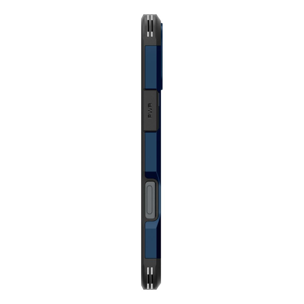 Husa de protectie Spigen Tough Armor MagSafe (ACS08217) compatibil cu iPhone 16, Bleumarin