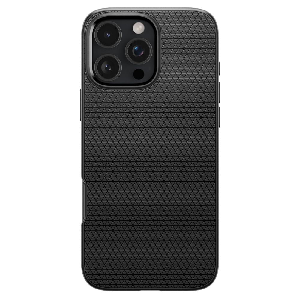 Husa de protectie Spigen Liquid Air (ACS07988) compatibil cu iPhone 16 Pro Max, Negru Mat