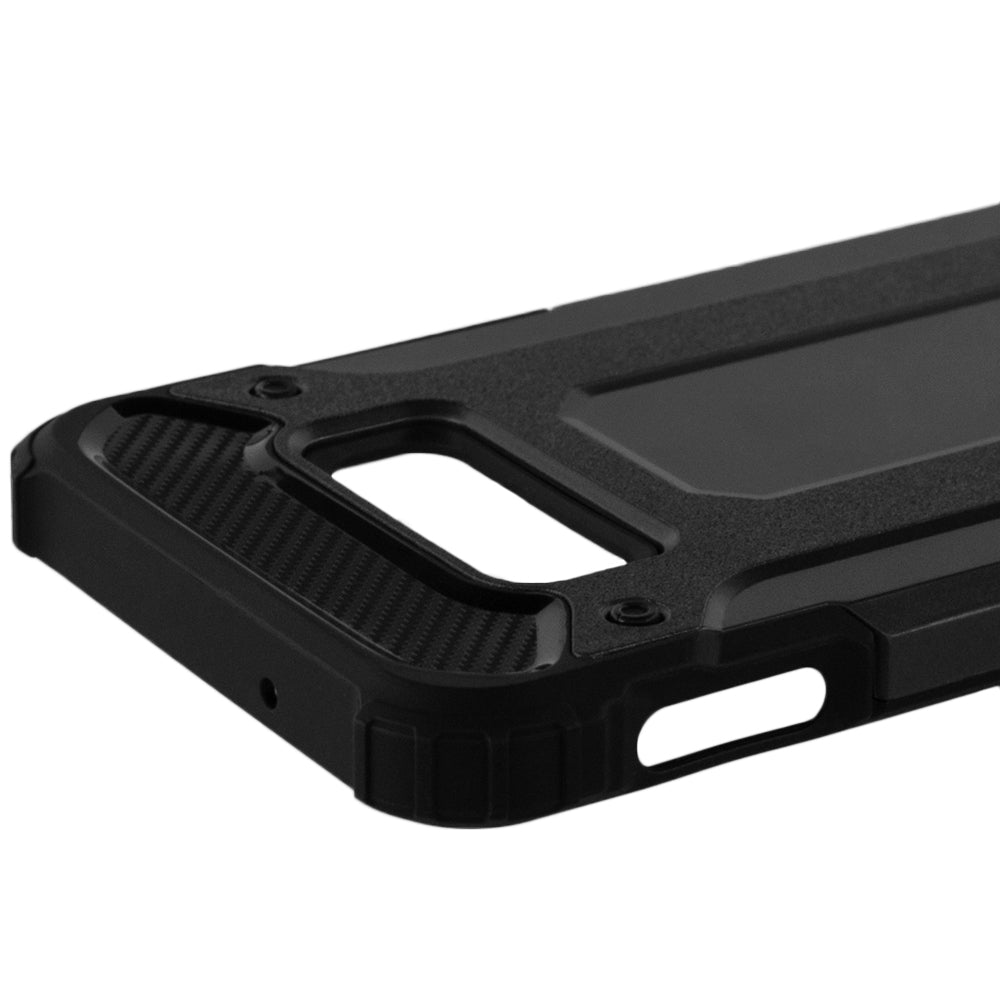 Husa de protectie Techsuit Hybrid Armor compatibil cu Samsung Galaxy S10e, Negru