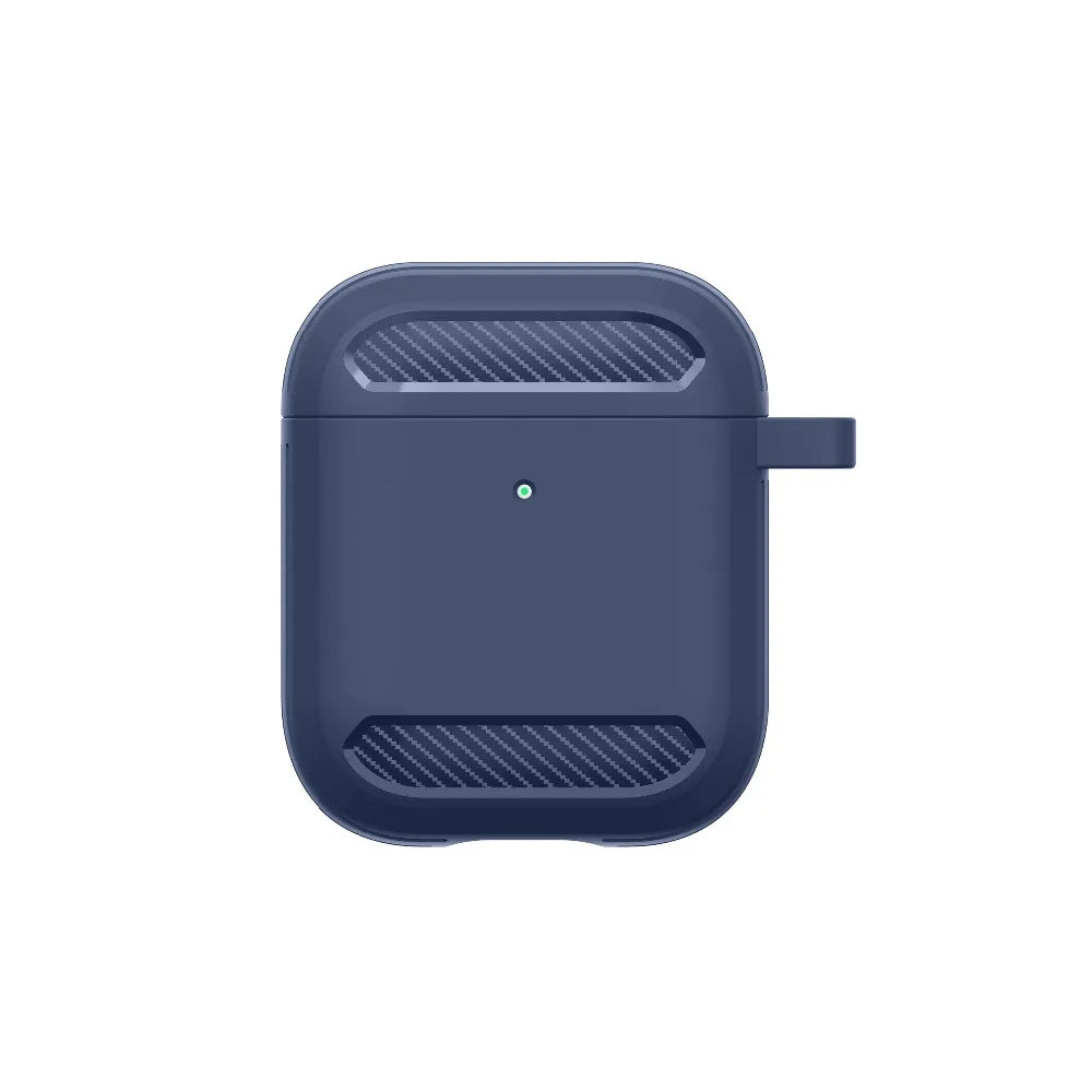 Casti Techsuit Carbon Silicone, for AirPods 1 / AirPods 2, Roz