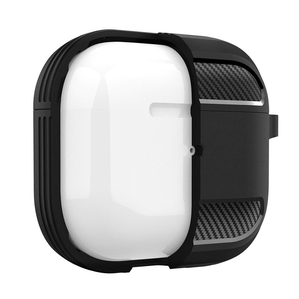 Casti Techsuit Carbon Silicone, for AirPods 3, Roz