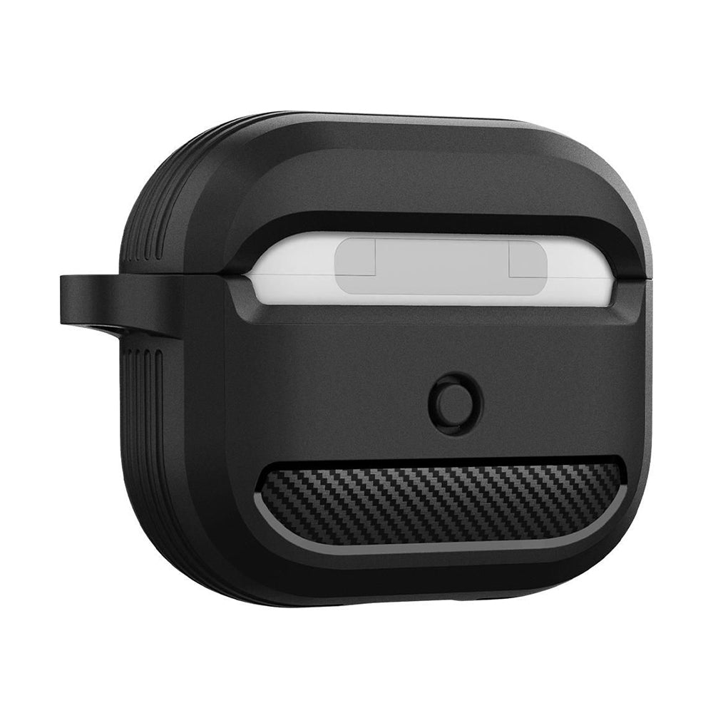 Casti Techsuit Carbon Silicone, for AirPods 3, Roz