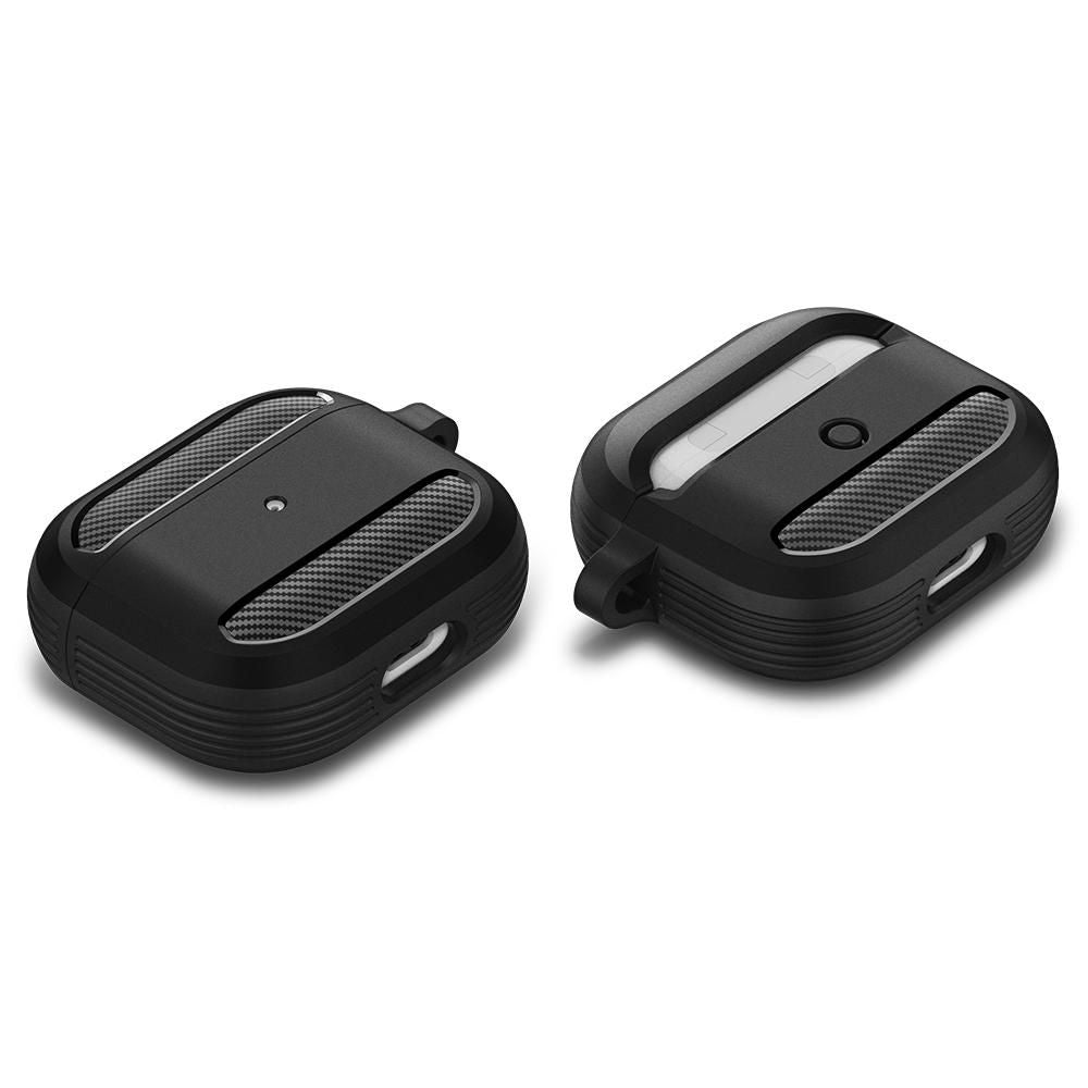 Casti Techsuit Carbon Silicone, for AirPods 3, Roz