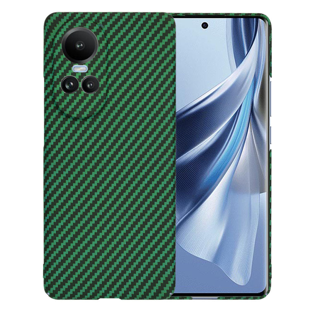 Husa de protectie Techsuit Carbonite FiberShell compatibil cu Oppo Reno10 / Reno10 Pro, Verde