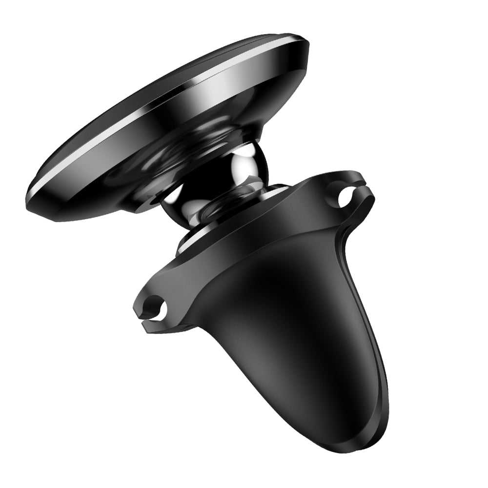 Suport Baseus (C40141201113-00), Magnetic Grip for Air Vent, 360° Rotation, with Cable Holder, Negru