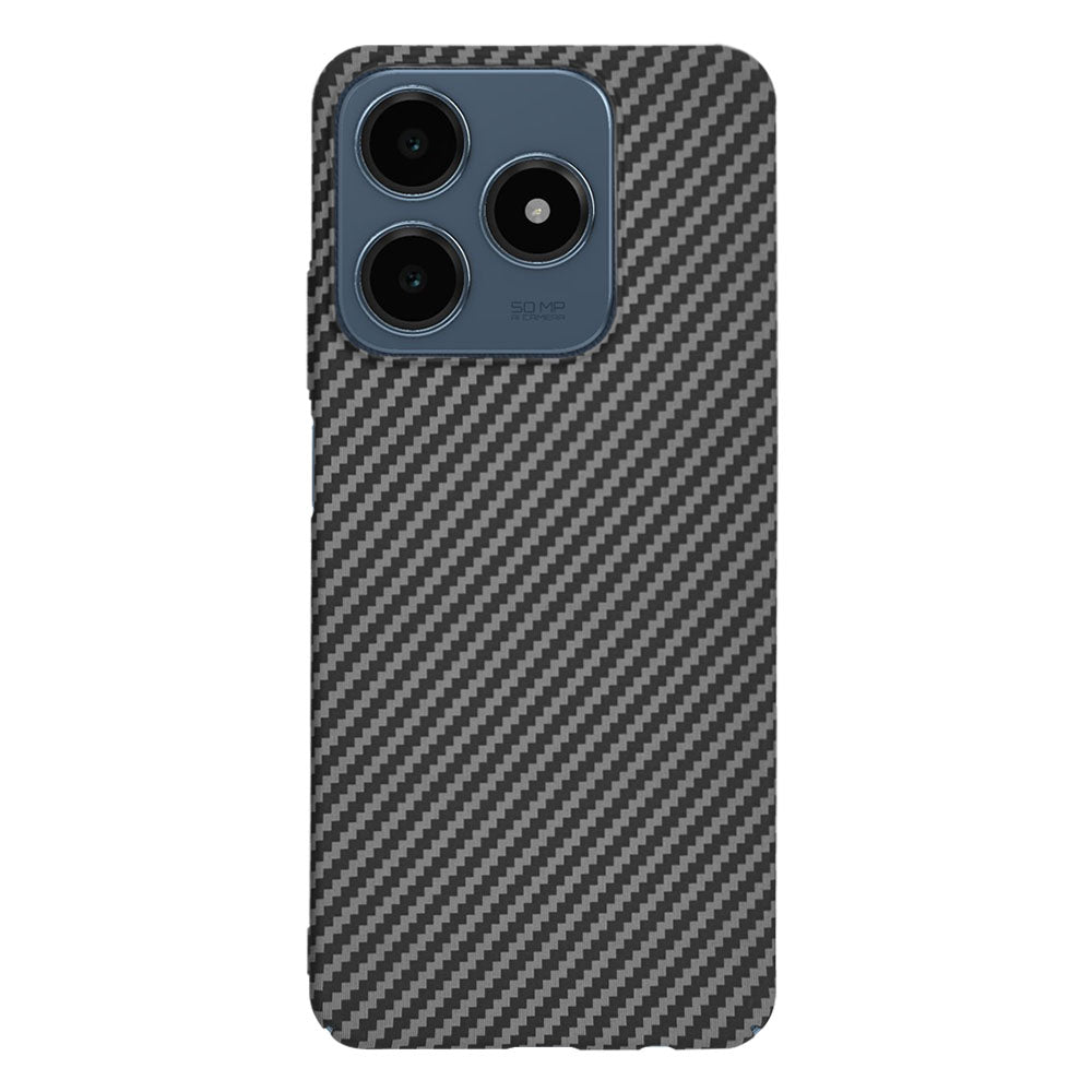 Husa de protectie Techsuit Carbonite FiberShell compatibil cu Realme C61 / Realme C63, Negru