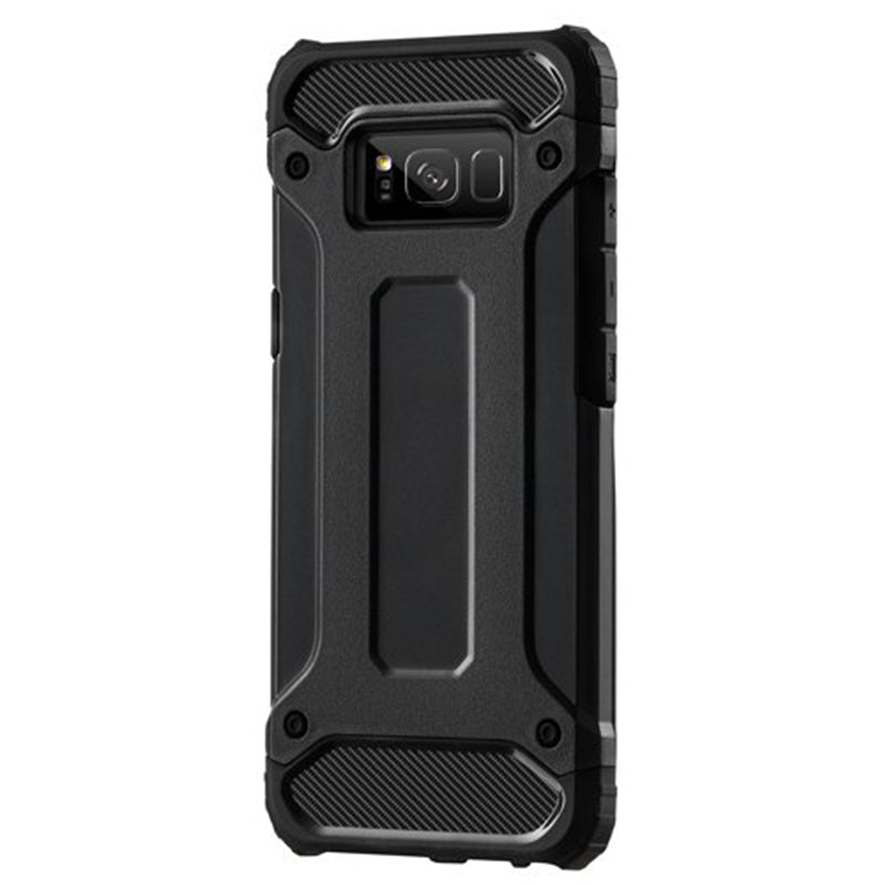 Husa de protectie Techsuit Hybrid Armor compatibil cu Samsung Galaxy S8 Plus, Negru
