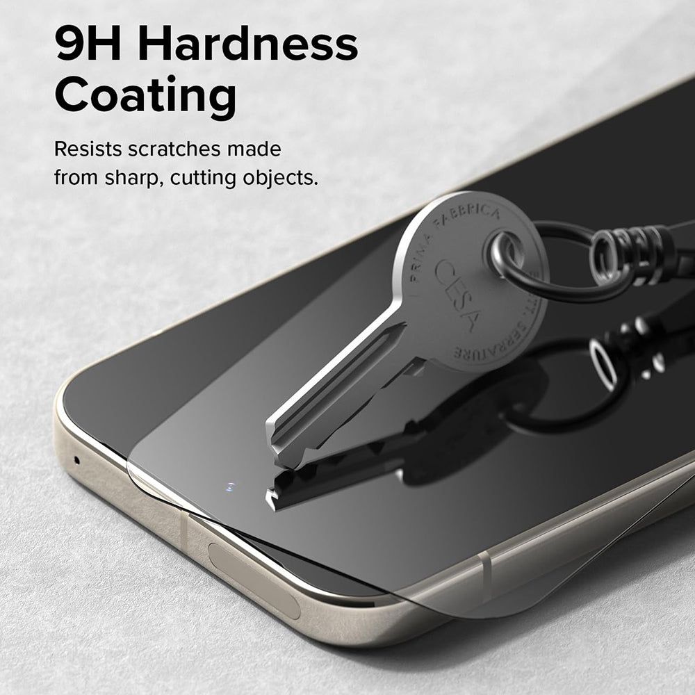 Folie de protectie Ringke Easy Slide Tempered Glass (set de 2) compatibil cu Google Pixel 9 Pro XL, Transparent