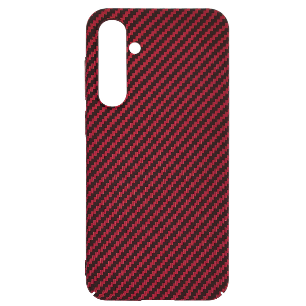 Husa de protectie Techsuit Carbonite FiberShell compatibil cu Samsung Galaxy S23 FE, Rosu
