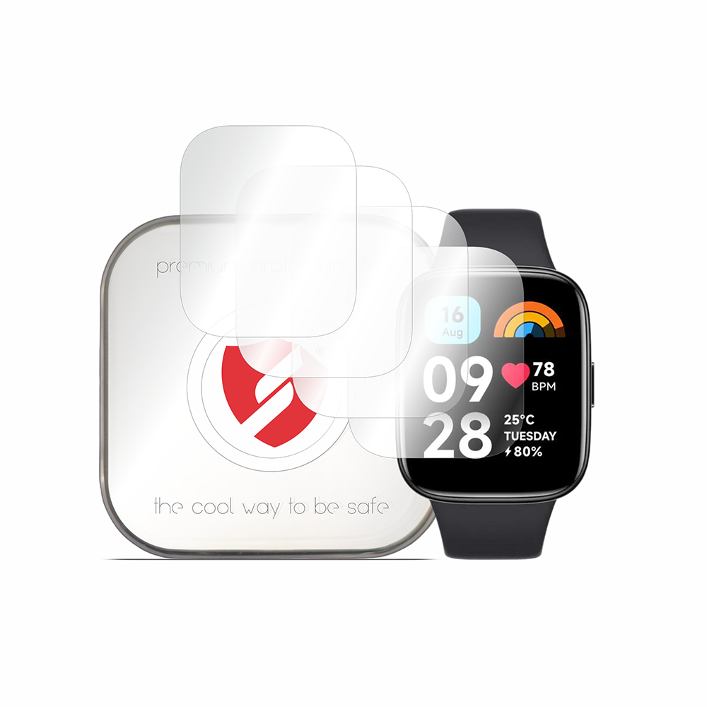 Folie de protectie smartwatch Smart Protection Premium Classic (set de 4) compatibil cu Apple Watch 4 / 5 / 6 / SE / SE 2 / SE 3 / 7 / 8 / 9 (40mm / 41mm), Transparent