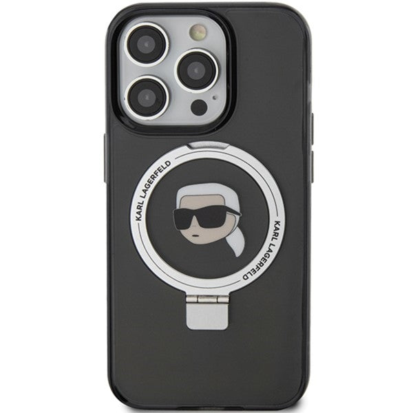 Husa de protectie Karl Lagerfeld compatibil cu iPhone 15 Pro, Negru