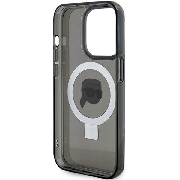Husa de protectie Karl Lagerfeld compatibil cu iPhone 15 Pro, Negru