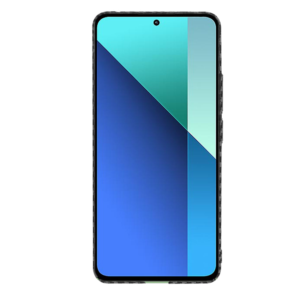 Husa de protectie Techsuit Carbonite FiberShell compatibil cu Xiaomi Redmi Note 13 4G, Negru
