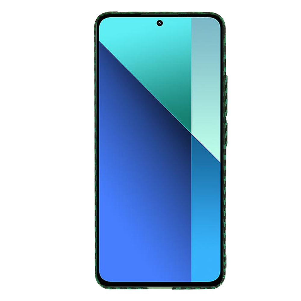 Husa de protectie Techsuit Carbonite FiberShell compatibil cu Xiaomi Redmi Note 13 4G, Verde