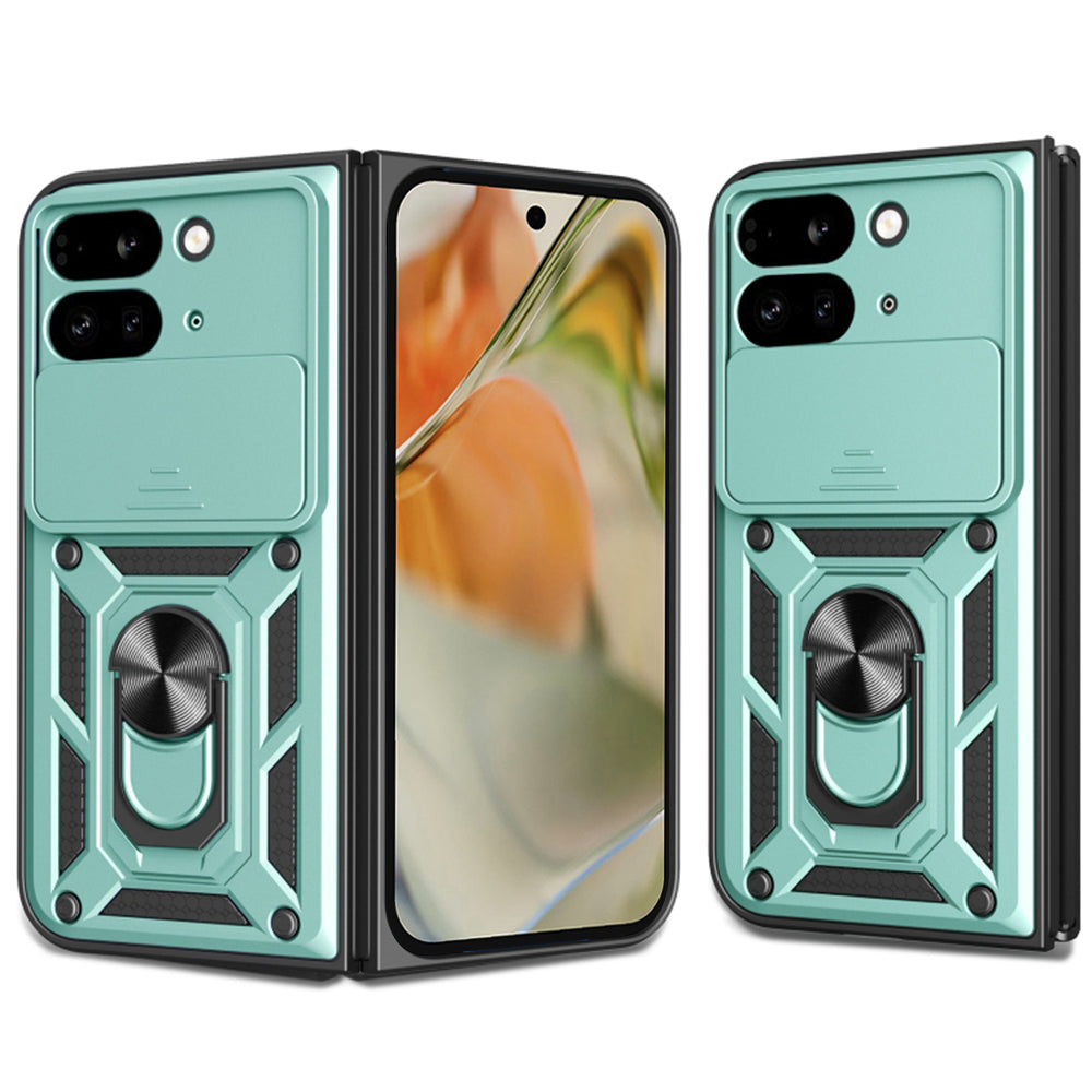 Husa de protectie Techsuit CamShield Series compatibil cu Google Pixel 9 Pro Fold, Verde
