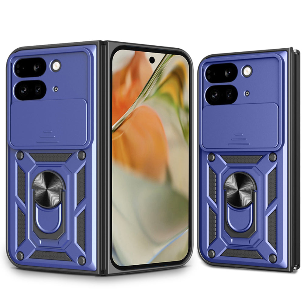 Husa de protectie Techsuit CamShield Series compatibil cu Google Pixel 9 Pro Fold, Albastru